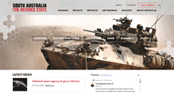 Desktop Screenshot of defencesa.com